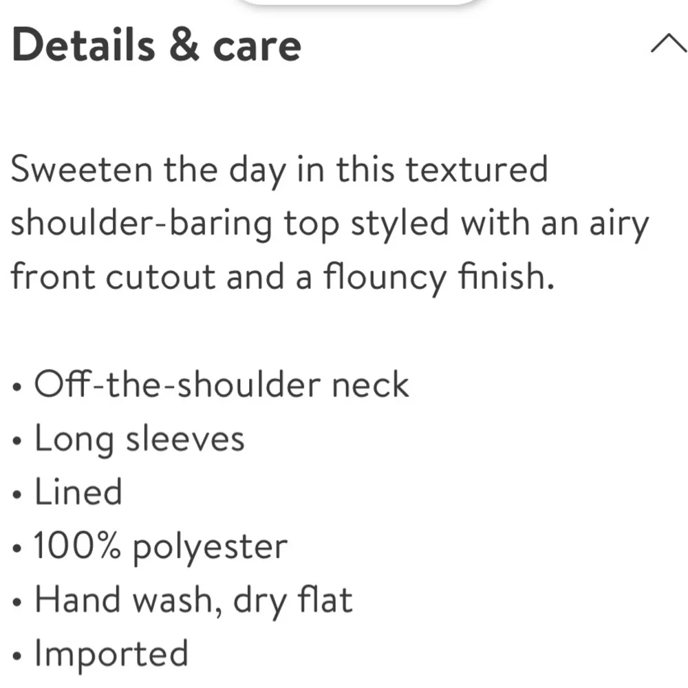 WAYF ✨ VALLEY OFF THE SHOULDER TOP NWT - Picture 5 of 6